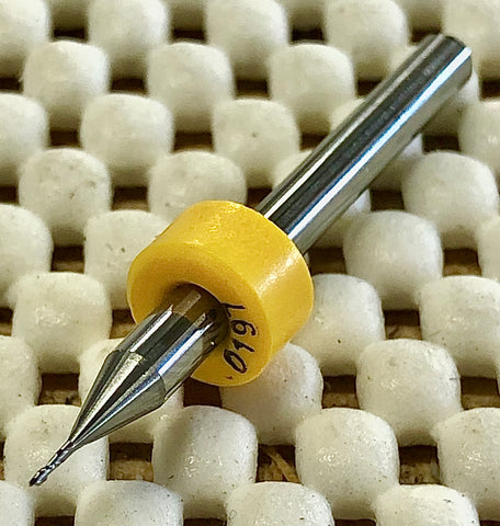 End Mill 19.7-Mil Diameter, Square Profile 5-Pack